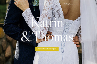 Hochzeitswebsite – Janka und Tomáš
