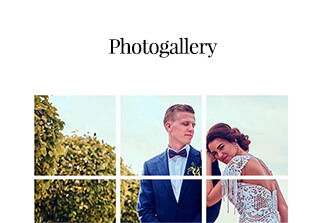Wedding website photography