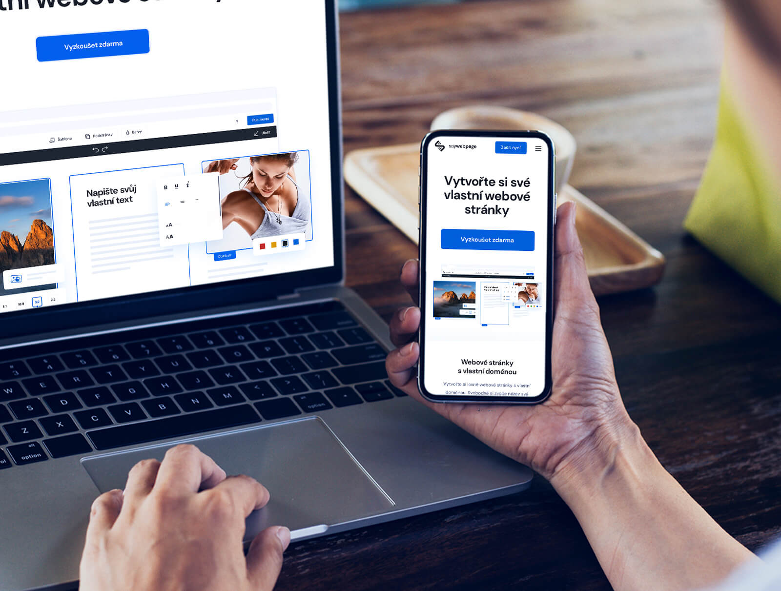 How to create a website with your own domain